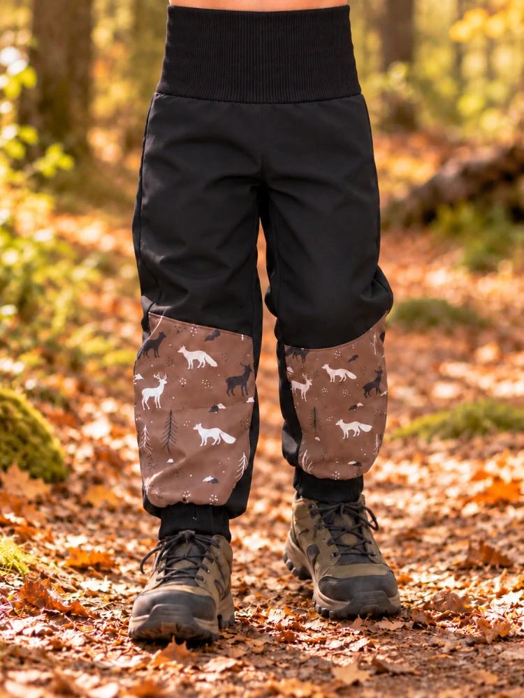 Softshell kalhoty FLEECE 128