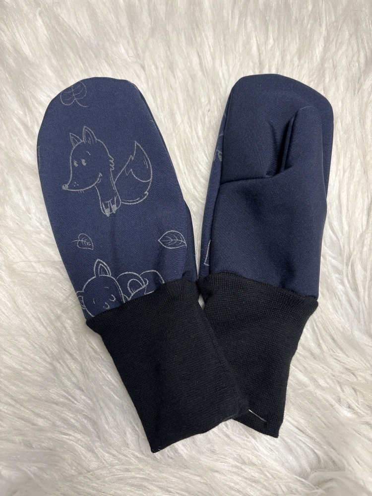 Softshellové rukavičky FLEECE 4 roky