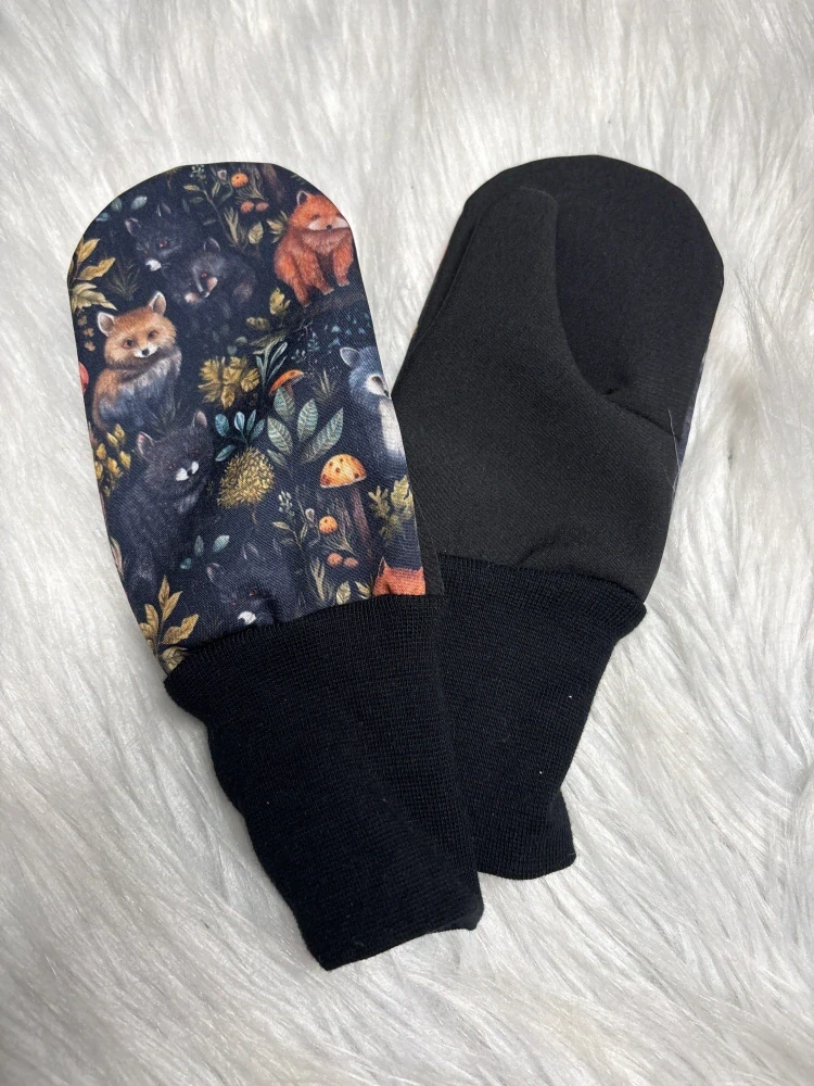 Softshellové rukavičky FLEECE 4 roky