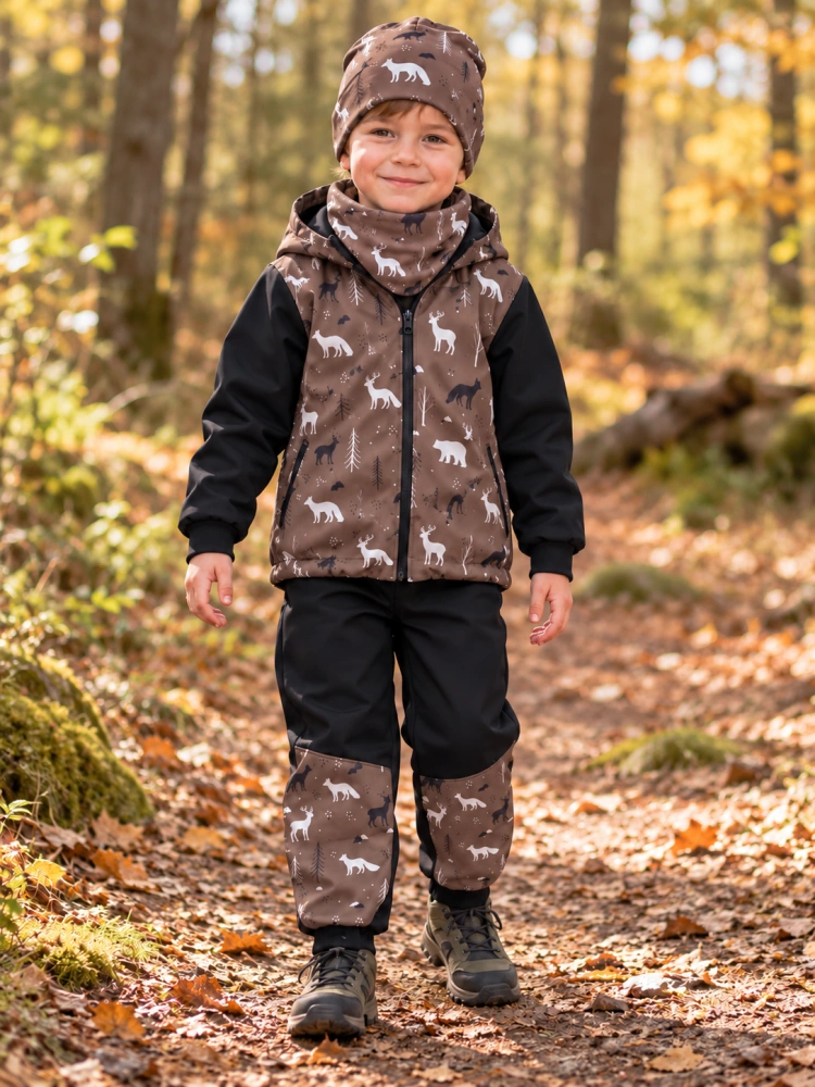 Dětská souprava s lesními zvířátky 🌲🐻 98