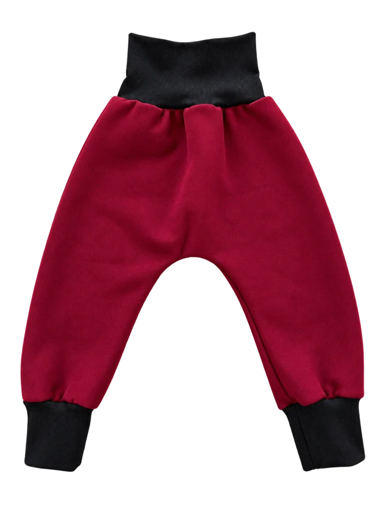Zateplené baggy 92 červené
