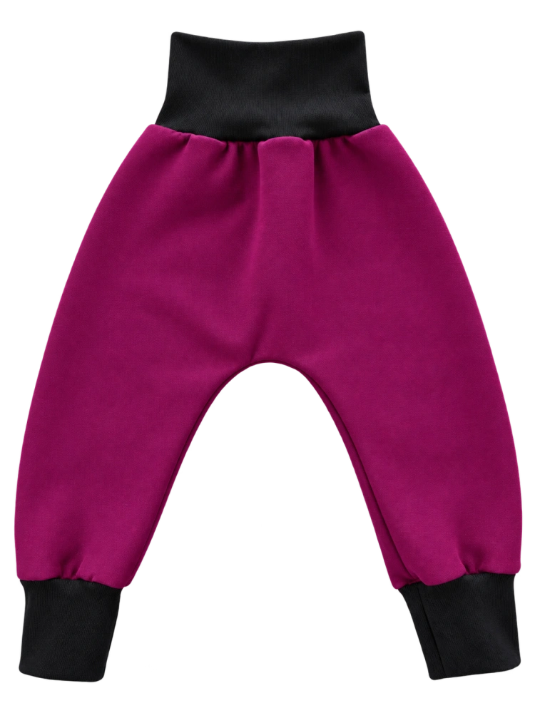 Zateplené baggy 92 tmavě růžové