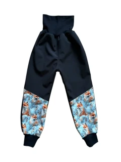 Softshell kalhoty FLEECE - Liška