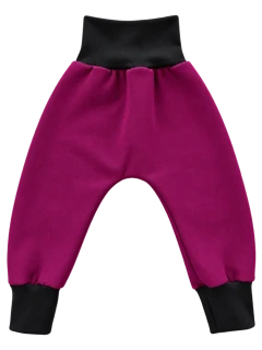 Zateplené baggy 92 tmavě růžové